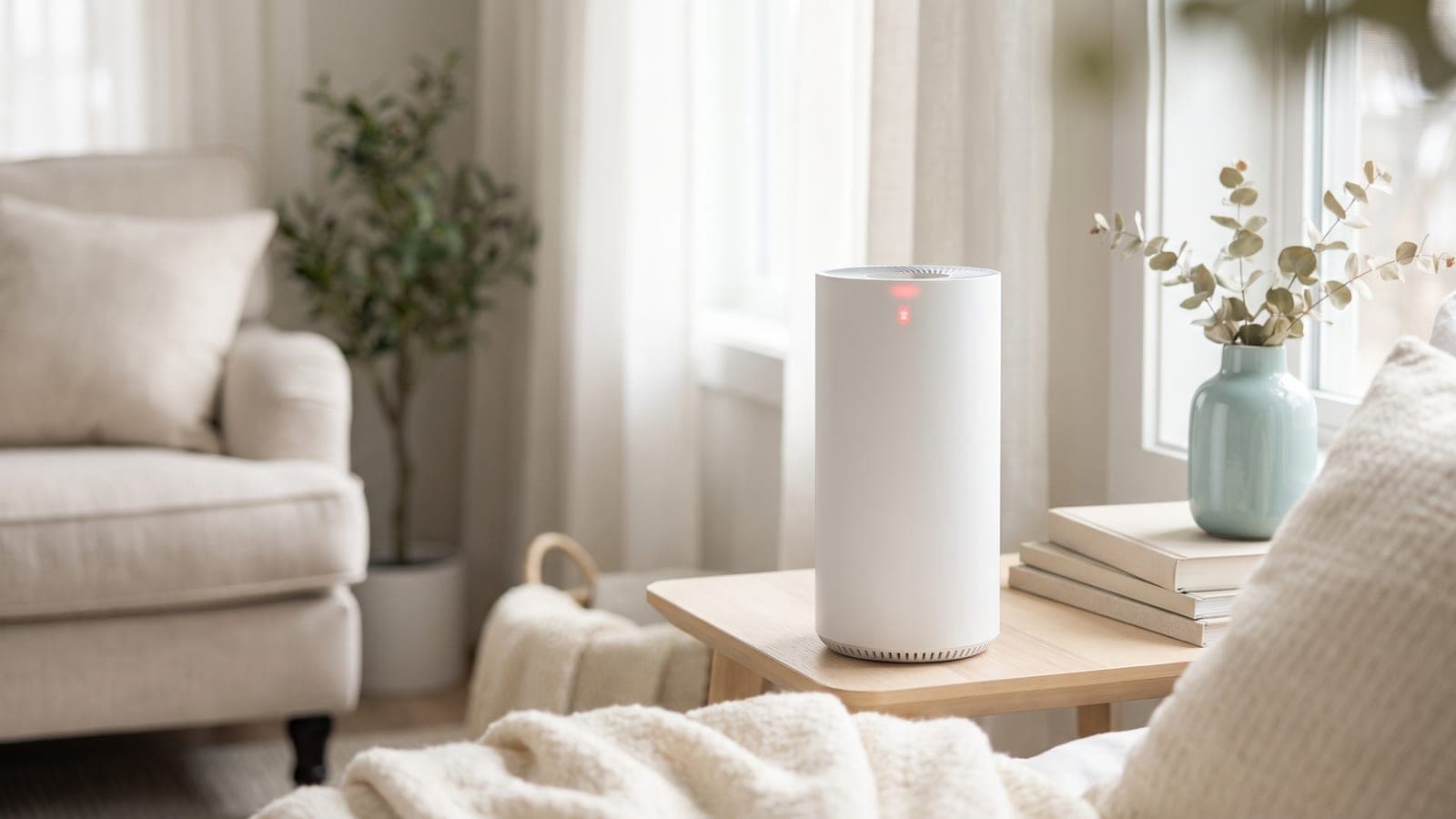 Air Purifier Red Light Won't Turn Off? Here's What It Means